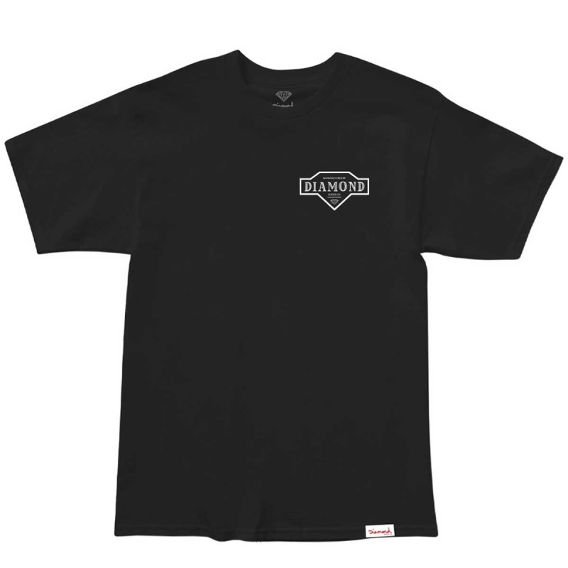 Camiseta Diamond Vintage Preto