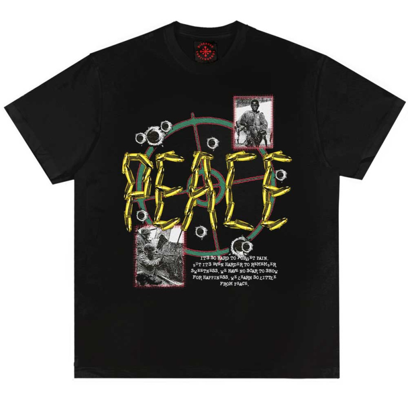Camiseta Disorder Peace Preto
