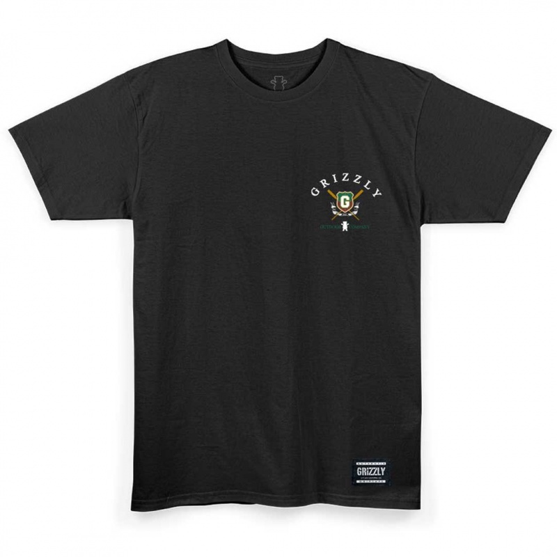 Camiseta Grizzly Cambridge Preto