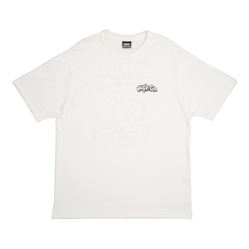 Camiseta High Beach Rat Branco