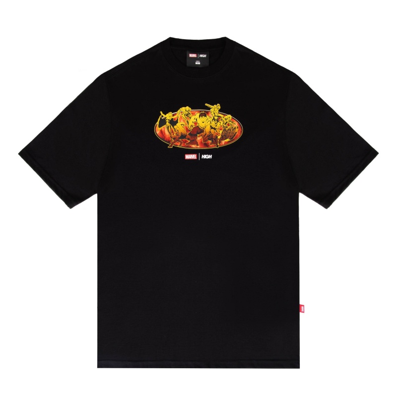 Camiseta High Heros Preto
