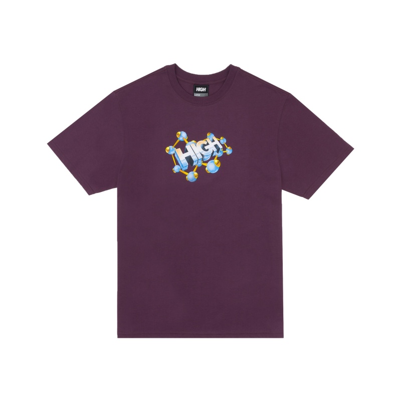 Camiseta High Molecules Vinho