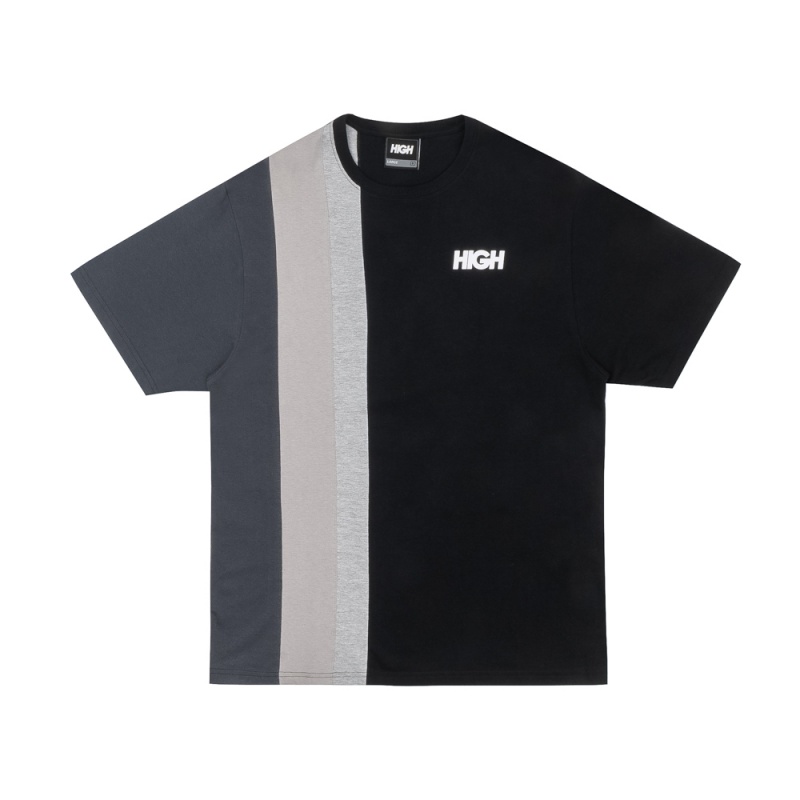 Camiseta High Rainbow Preto