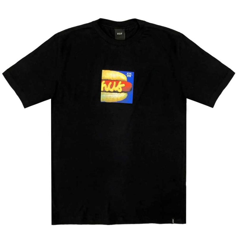 Camiseta Huf Dirty Water Dog Preto