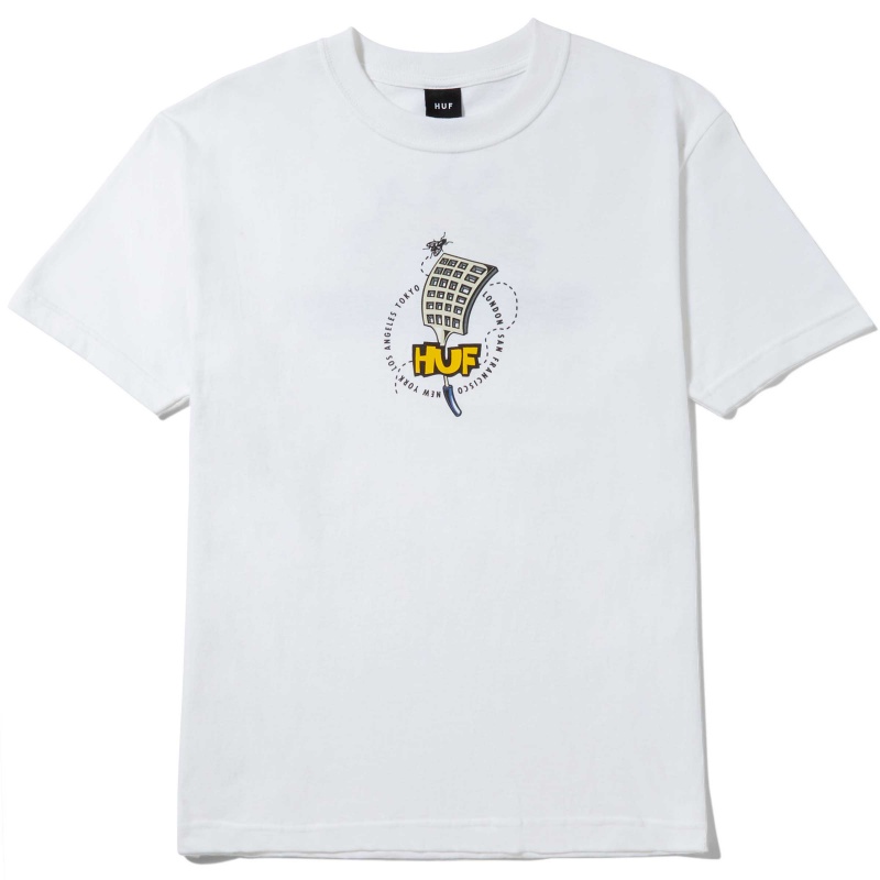 Camiseta Huf Swart Team Branco