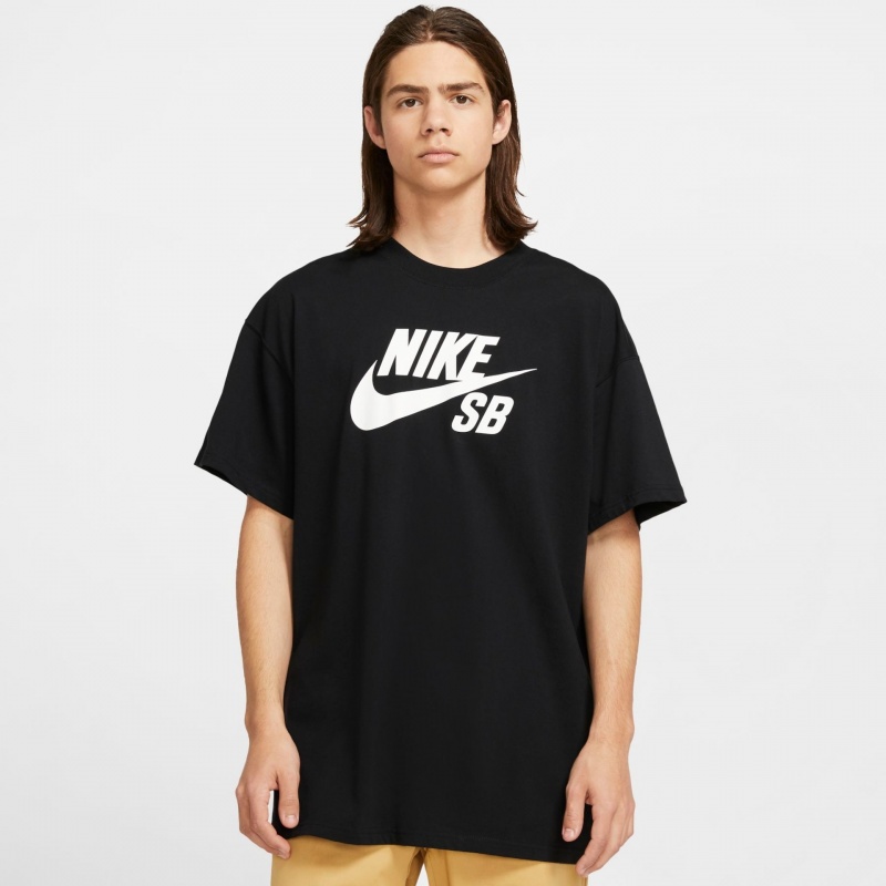 Camiseta Nike Sb Logo Preto