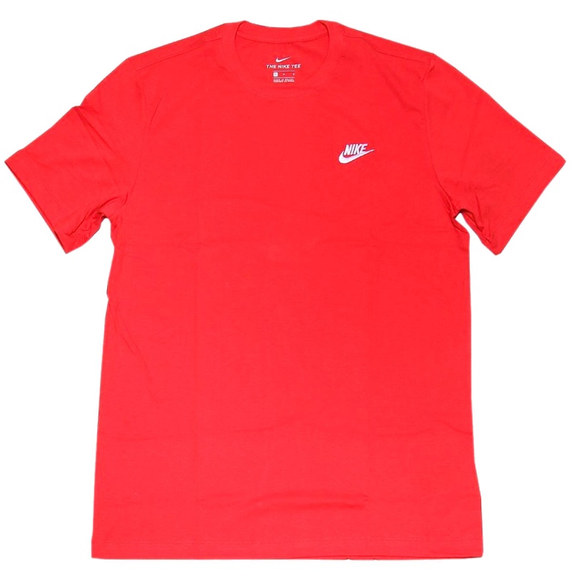 Camiseta Nike Sportswear Club Vermelho