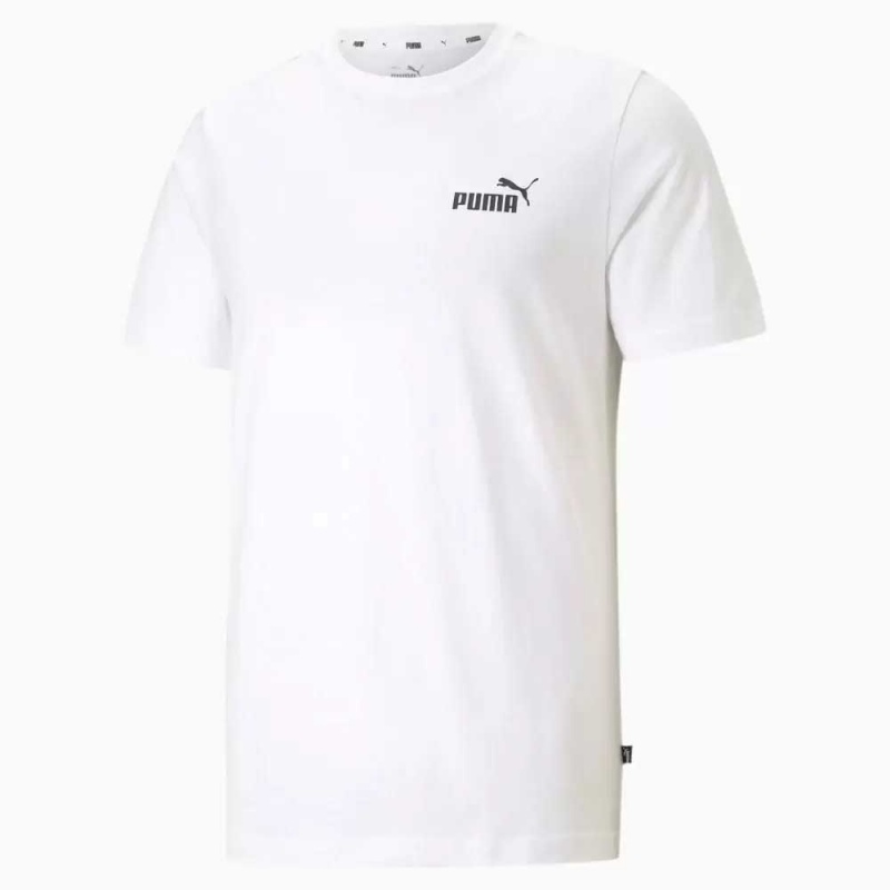 Camiseta Puma Small Logo Branco