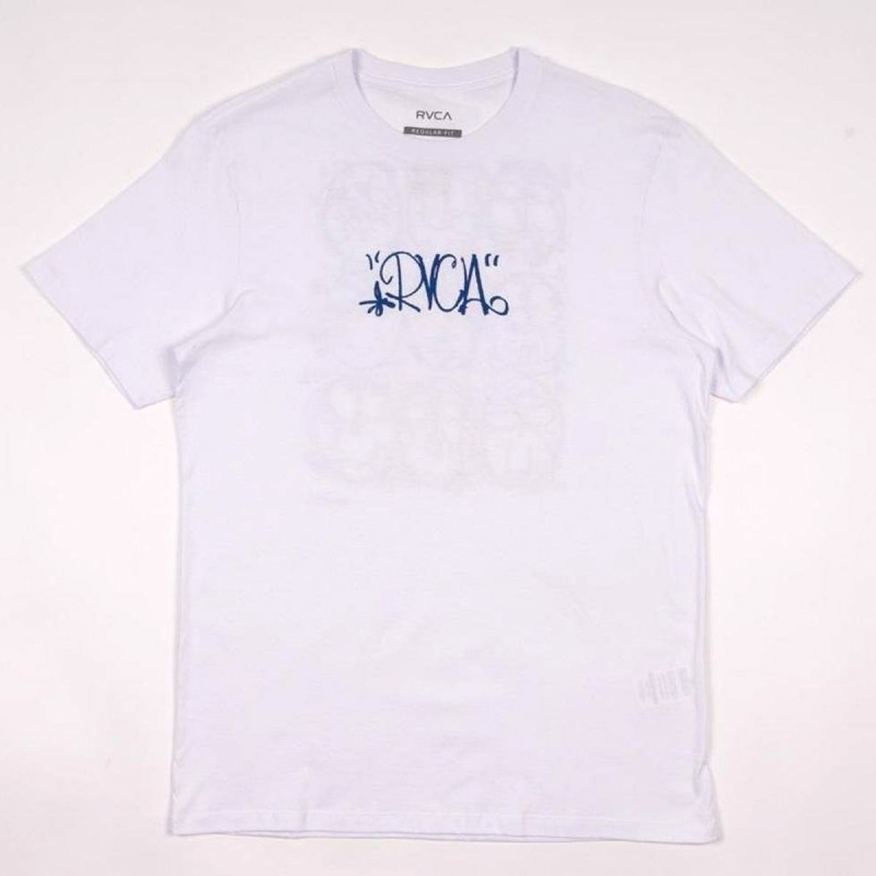 Camiseta RVCA Heads Branco