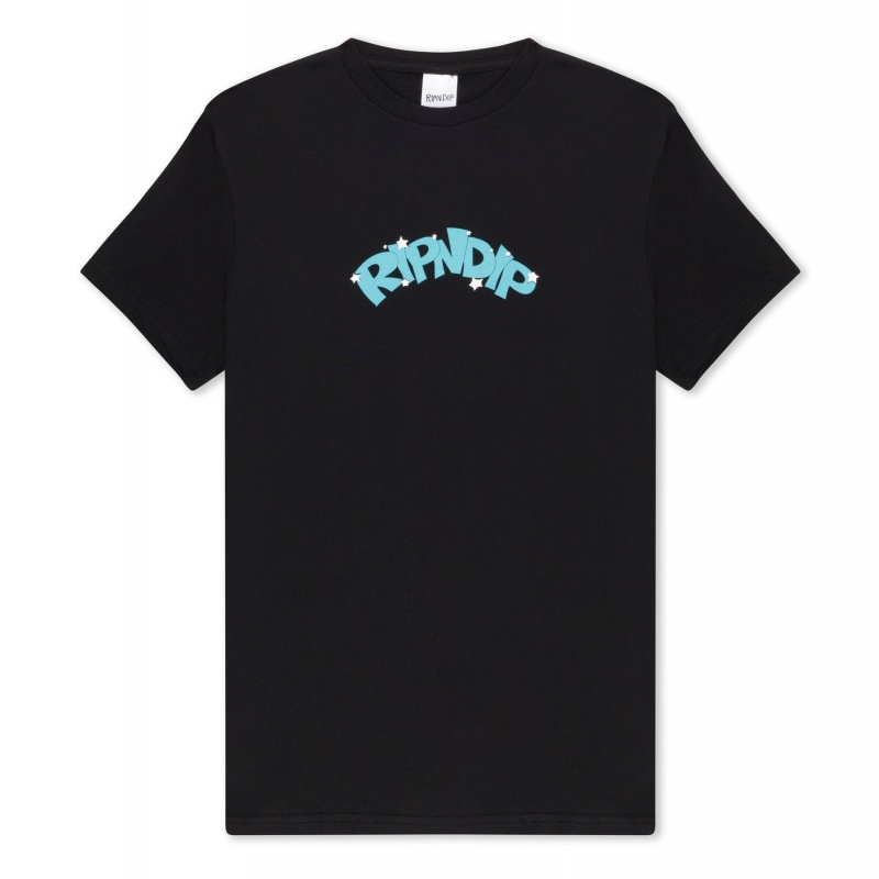 Camiseta Ripndip Shroom Buffet Preto