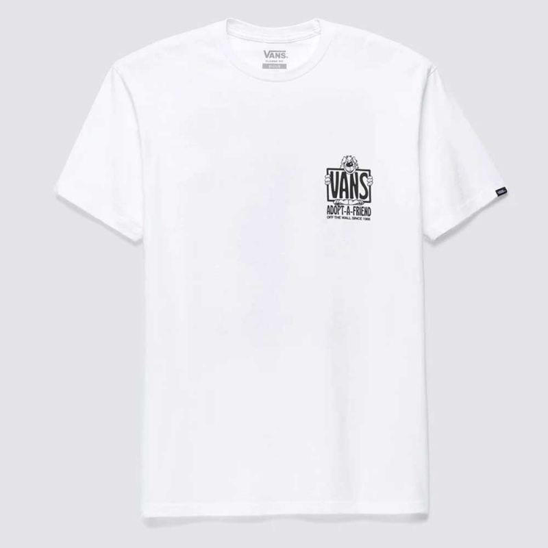 Camiseta Vans Adopted a Friend Branco