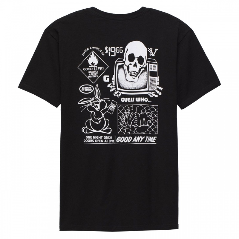 Camiseta Vans Crazy Eddy Preto