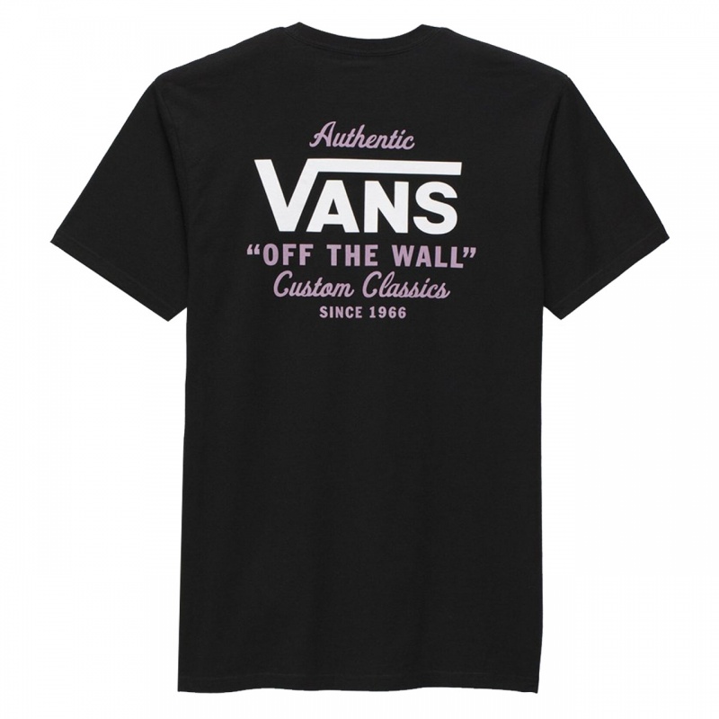 Camiseta Vans Holder St Classic Preto