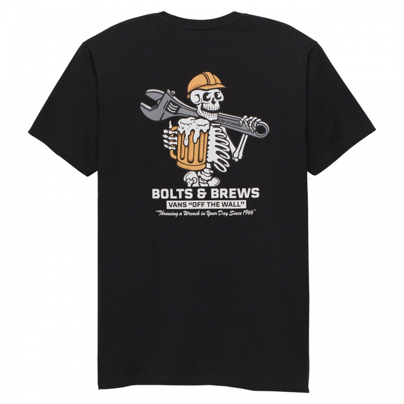 Camiseta Vans Wrenched Preto