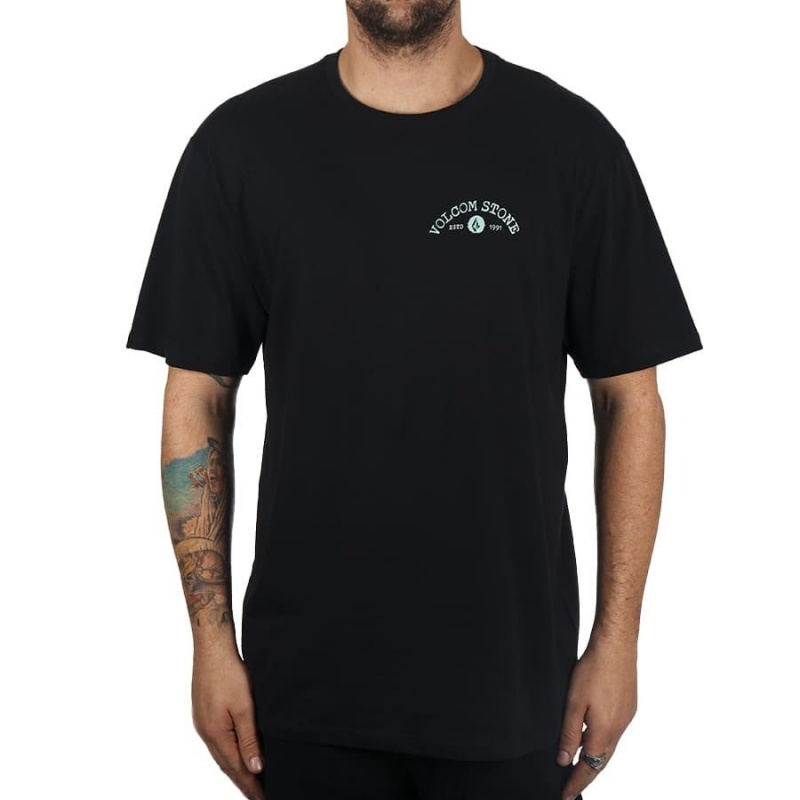 Camiseta Volcom Darcher Preto