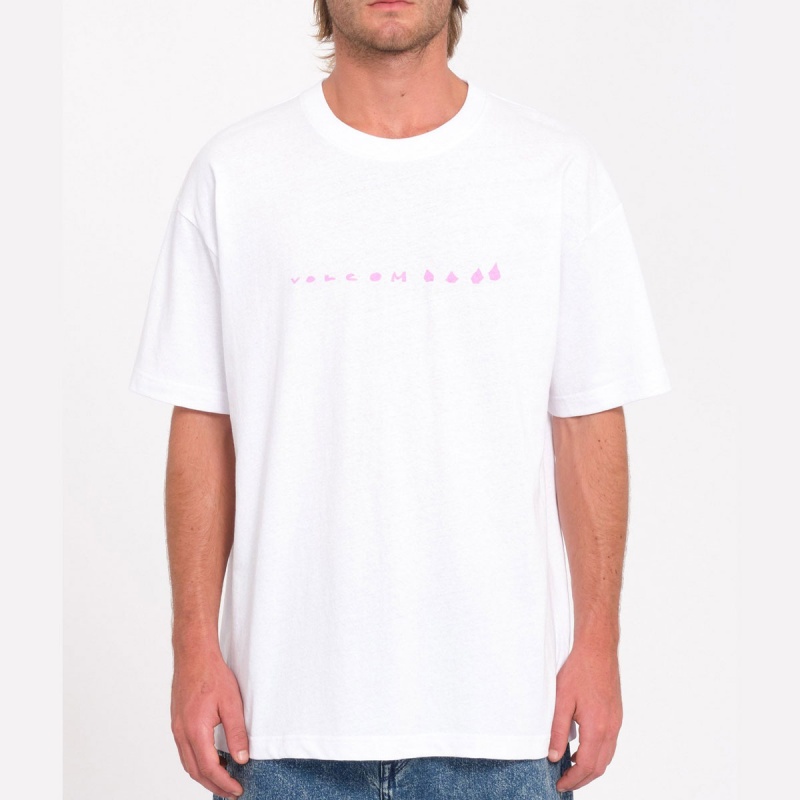 Camiseta Volcom Dino Bege