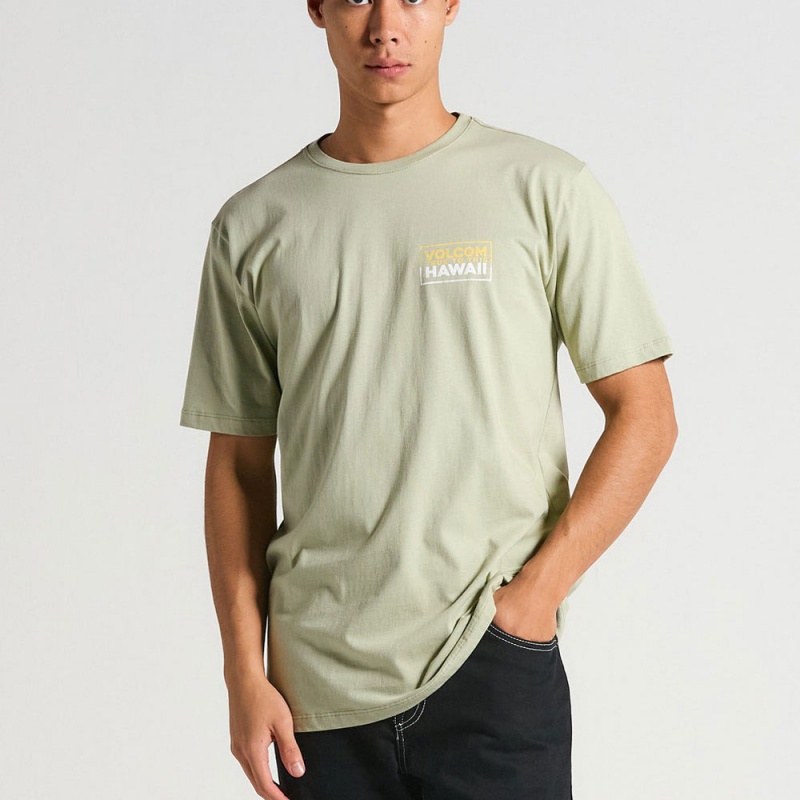 Camiseta Volcom Sunset Delight Verde