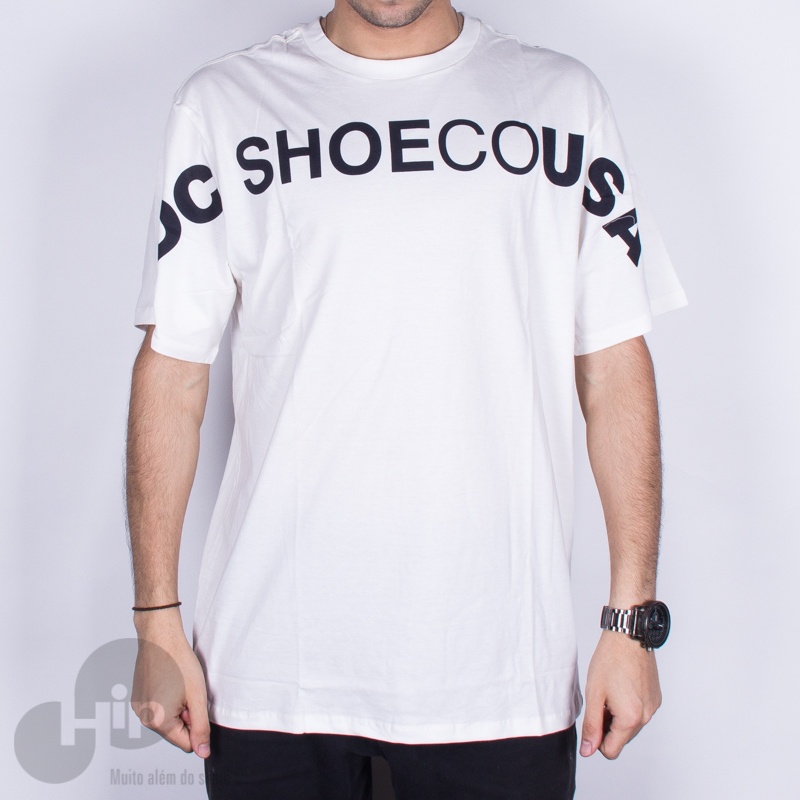 Camiseta Dc Shoes Side To Side Branco