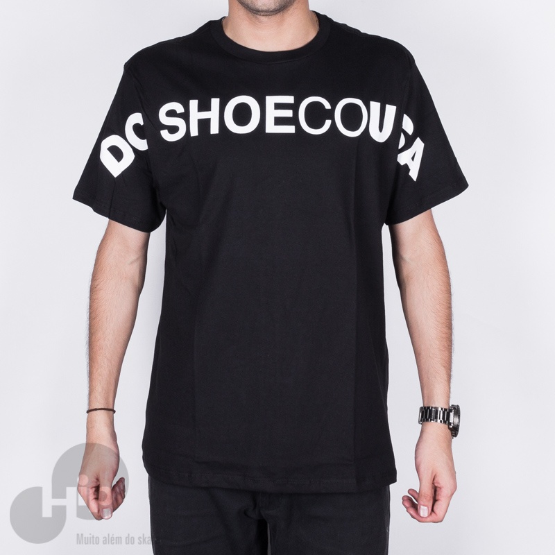Camiseta Dc Shoes Side To Side Preta
