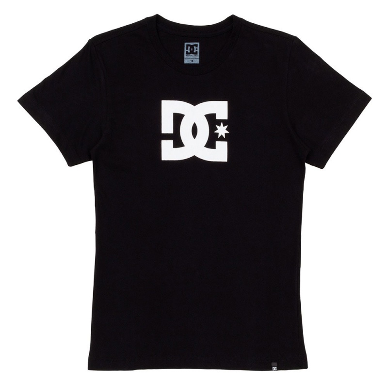 Camiseta Dc Shoes Star Hss Preto