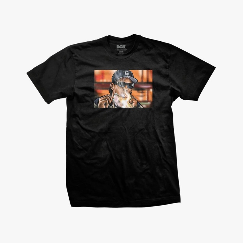 Camiseta Dgk Burnin Preto