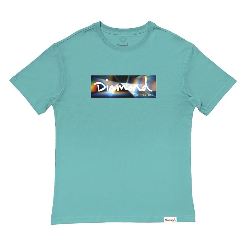 Camiseta Diamond Brilliance Box Azul