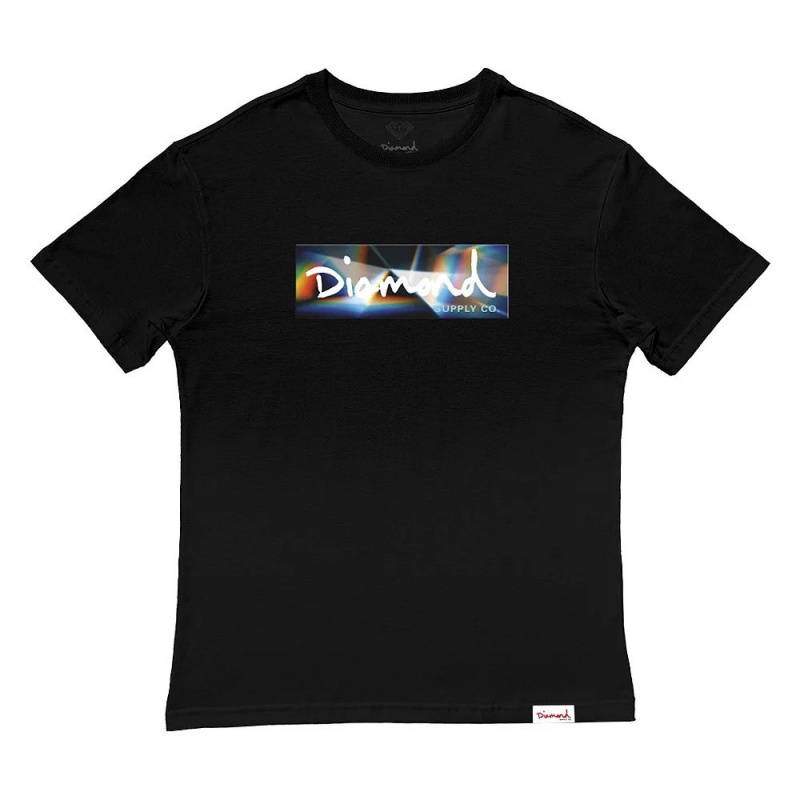 Camiseta Diamond Brilliance Box Large Preto