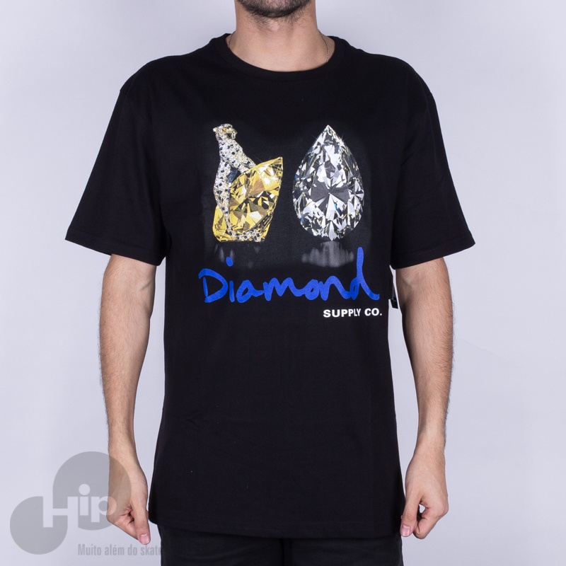 Camiseta Diamond Tiger Preto