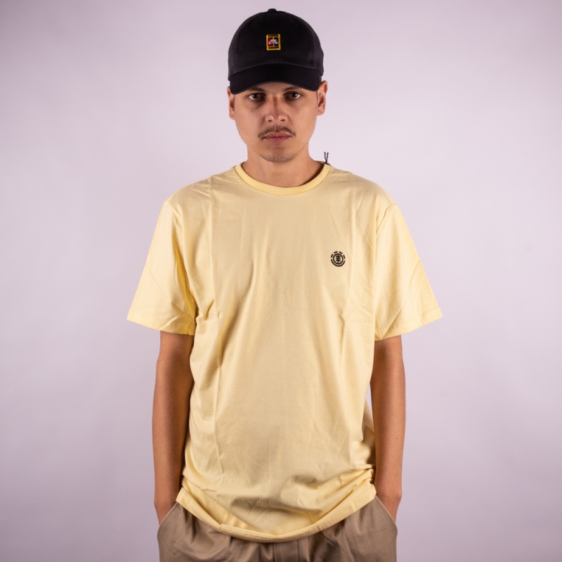 Camiseta Element Basic Crew Amarelo