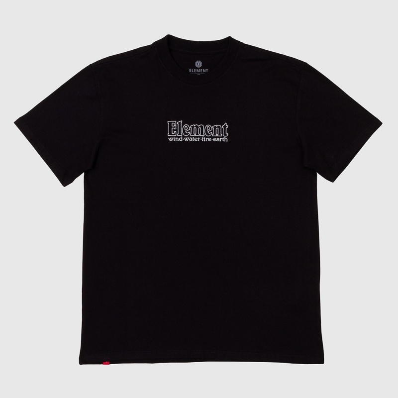 Camiseta Element Dialet Preto