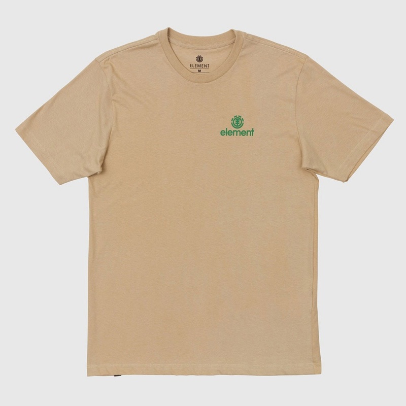 Camiseta Element Peaks Bege