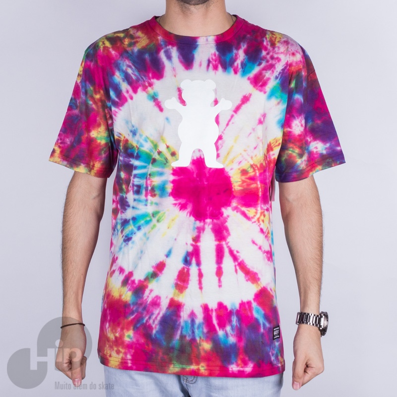 moletom grizzly tie dye