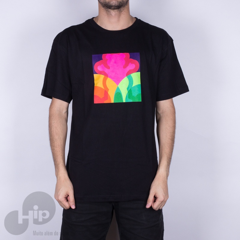 Camiseta Grizzly Prism Preta