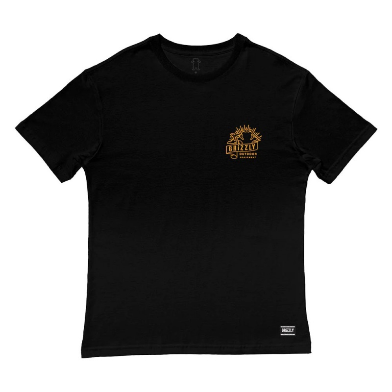 Camiseta Grizzly Shorebreak Preto