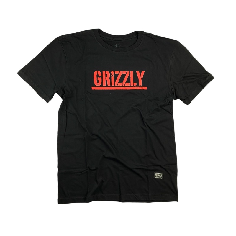 Camiseta Grizzly Stam Preto