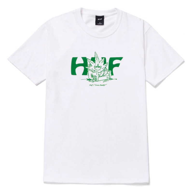 Camiseta Huf In Da Couch Branco