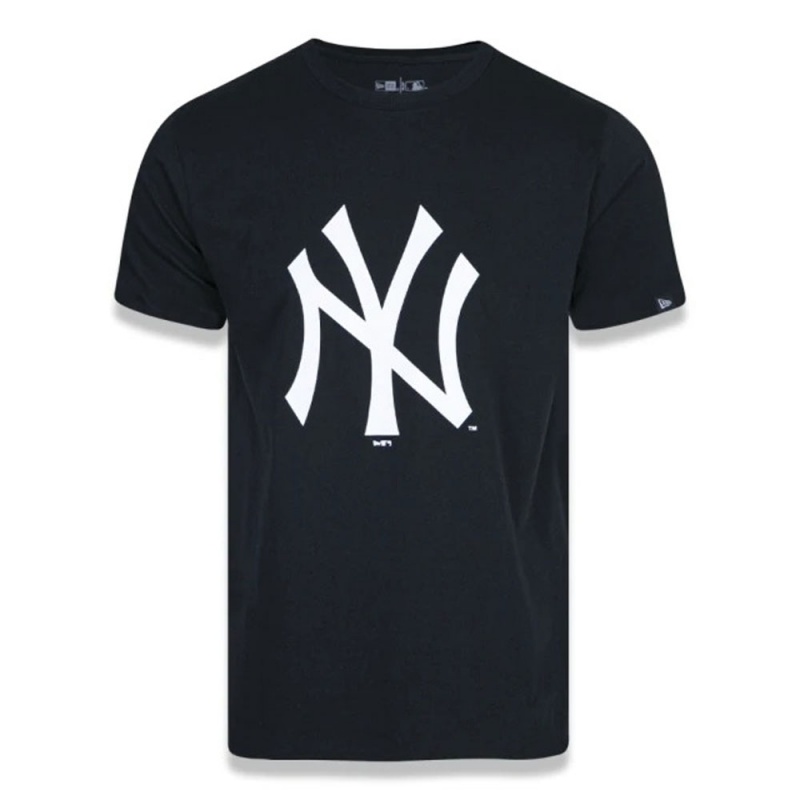 Camiseta New Era Essentials Tri Yankees Preto