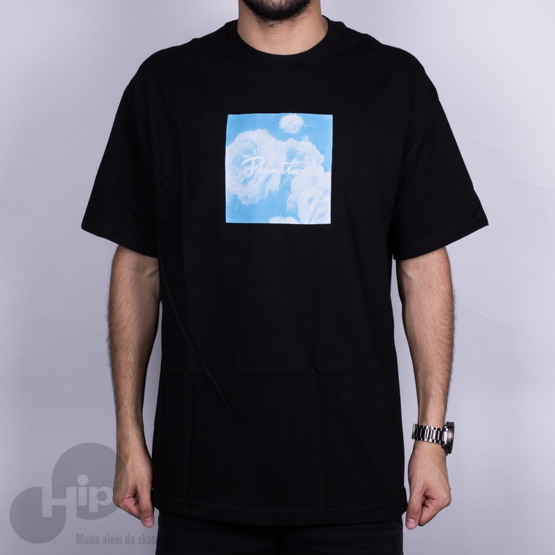 Camiseta Primitive Blue Rose Preta