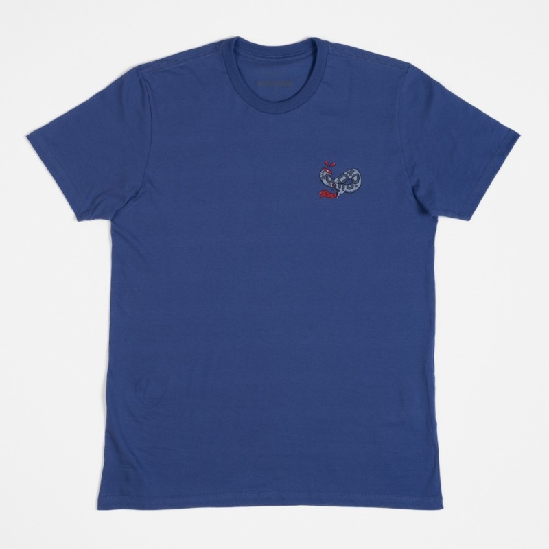 Camiseta RVCA Snake Bite Azul
