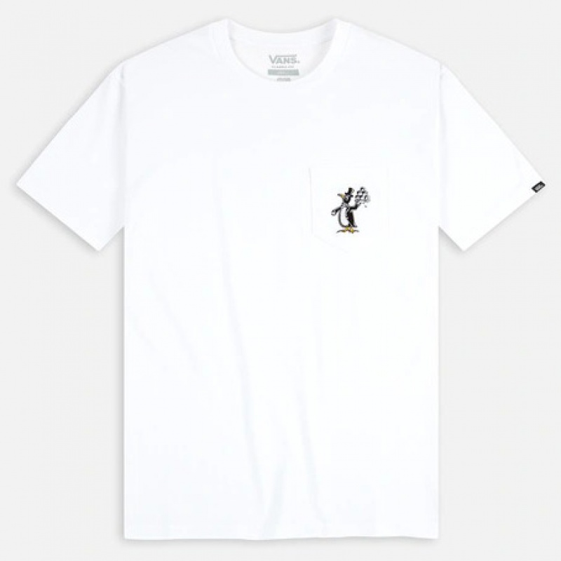 Camiseta Vans Checkerboard Research Branco