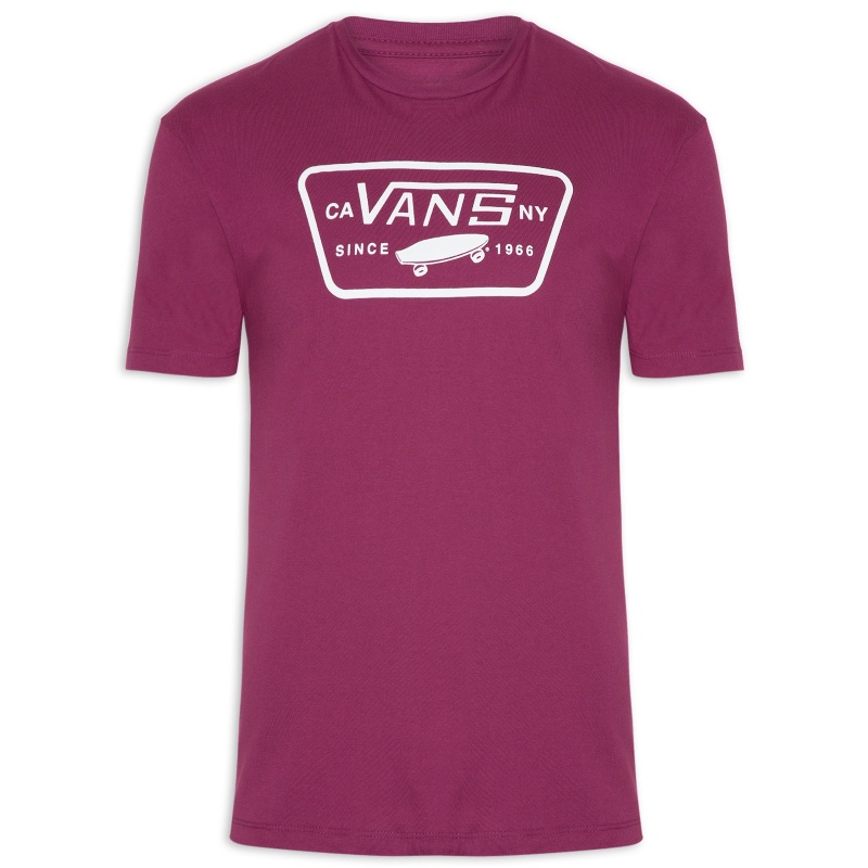 Camiseta Vans Full Patch Vinho
