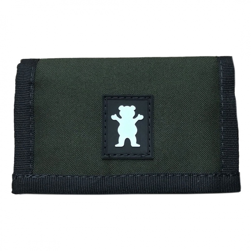 Carteira Grizzly Og Bear Verde