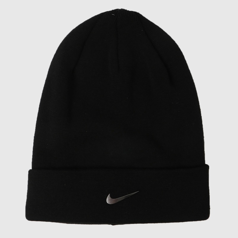 Gorro Nike Cuffed Swoosh Preto