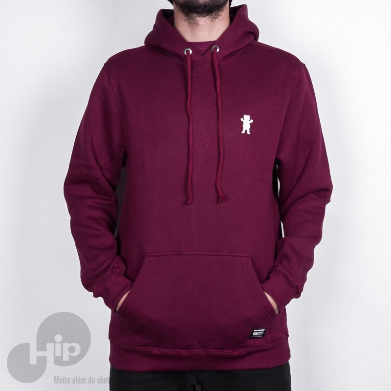 Moletom shop grizzly vinho