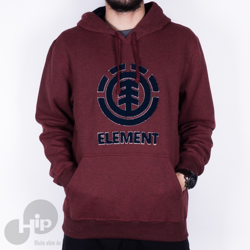 Moletom shop element vermelho