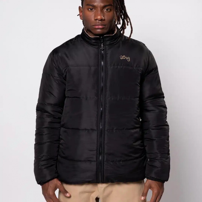 Jaqueta LRG Lifted Script Dupla Face Preto