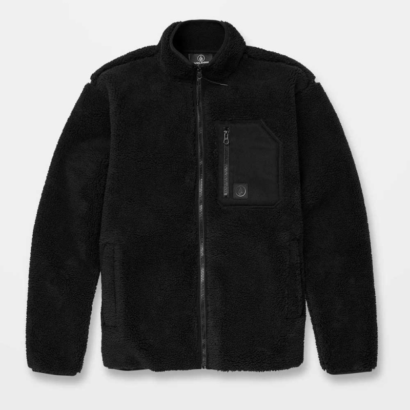 Jaqueta Volcom Muzzer Fuzzar Preto
