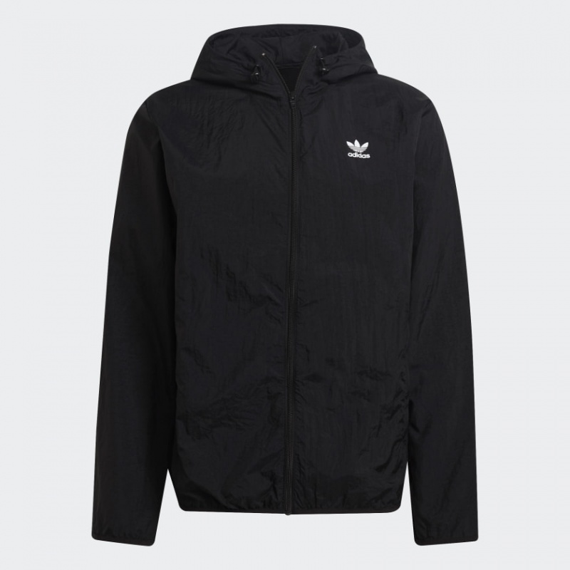 Corta vento discount preto adidas