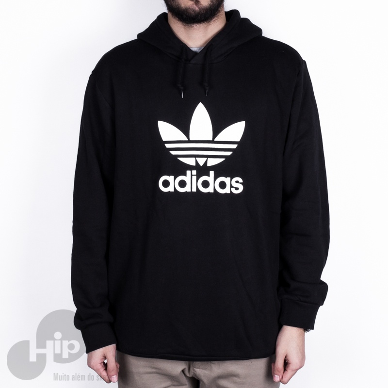 moletom adidas preto