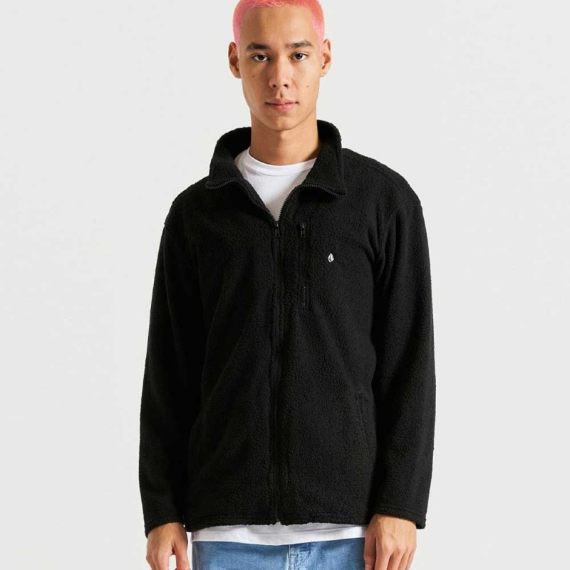 Moletom Volcom Solid Stone Sherpa Preto